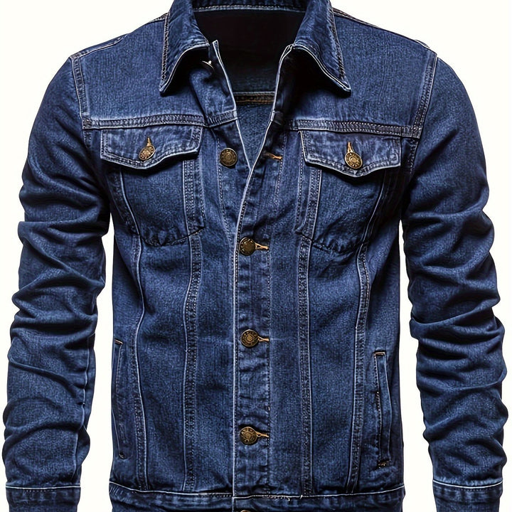 BRYNOUVELLE | Veste en Jean pour Homme - Veste de Travail