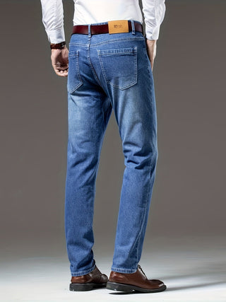 BRYNOUVELLE | PANTALON EN DENIM DÉLAVÉ POUR HOMMES