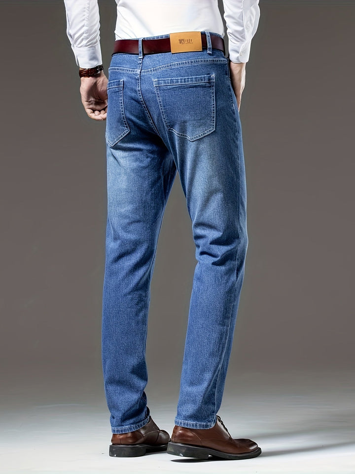 BRYNOUVELLE | PANTALON EN DENIM DÉLAVÉ POUR HOMMES
