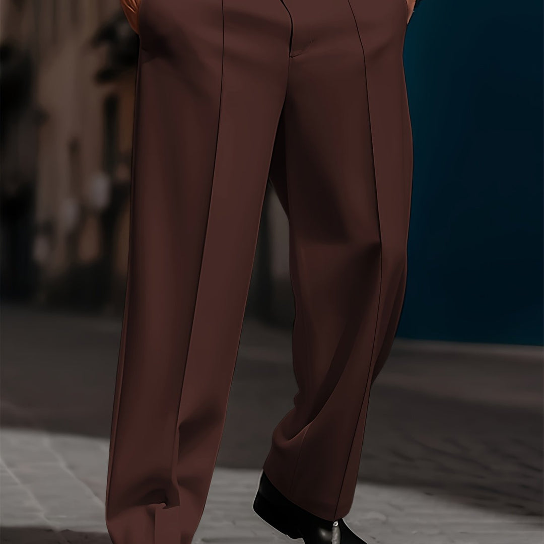 BRYNOUVELLE | PANTALON CLASSIQUE DÉCONTRACTÉ POUR HOMMES