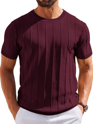 BRYNOUVELLE | CHEMISE EN MAILLE DE COTON POUR HOMME