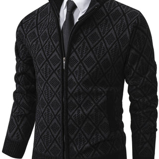 BRYNOUVELLE | PULL EN MAILLE GÉOMÉTRIQUE POUR HOMME