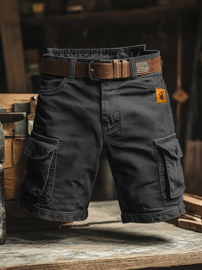 BRYNOUVELLE | SHORTS CARGO CLASSIQUES POUR HOMMES