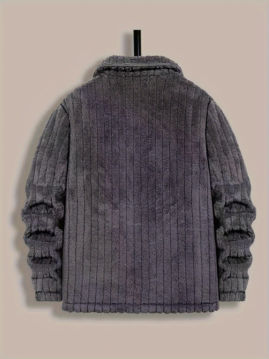 BRYNOUVELLE | VESTE EN MAILLE À RAYURES POUR HOMMES