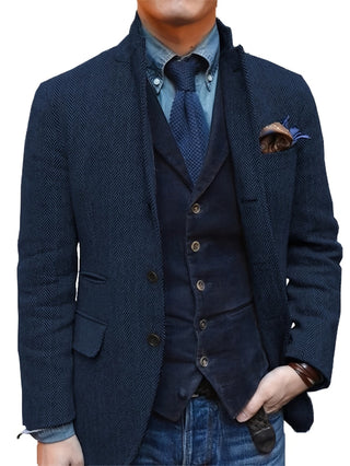 BRYNOUVELLE | Veste Vintage à Revers pour Hommes