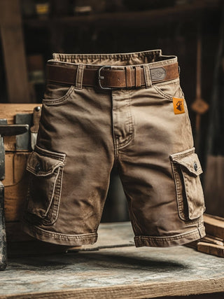 BRYNOUVELLE | SHORTS CARGO CLASSIQUES POUR HOMMES