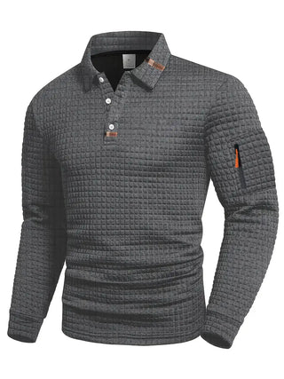 Halvor | Polo pour homme à manches longues élégant