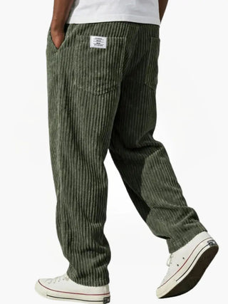 BRYNOUVELLE | PANTALONS EN VELOURS CÔTELÉ POUR HOMMES