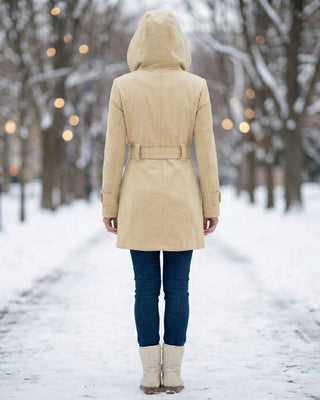 Zelinda | Manteau en Laine à Carreaux