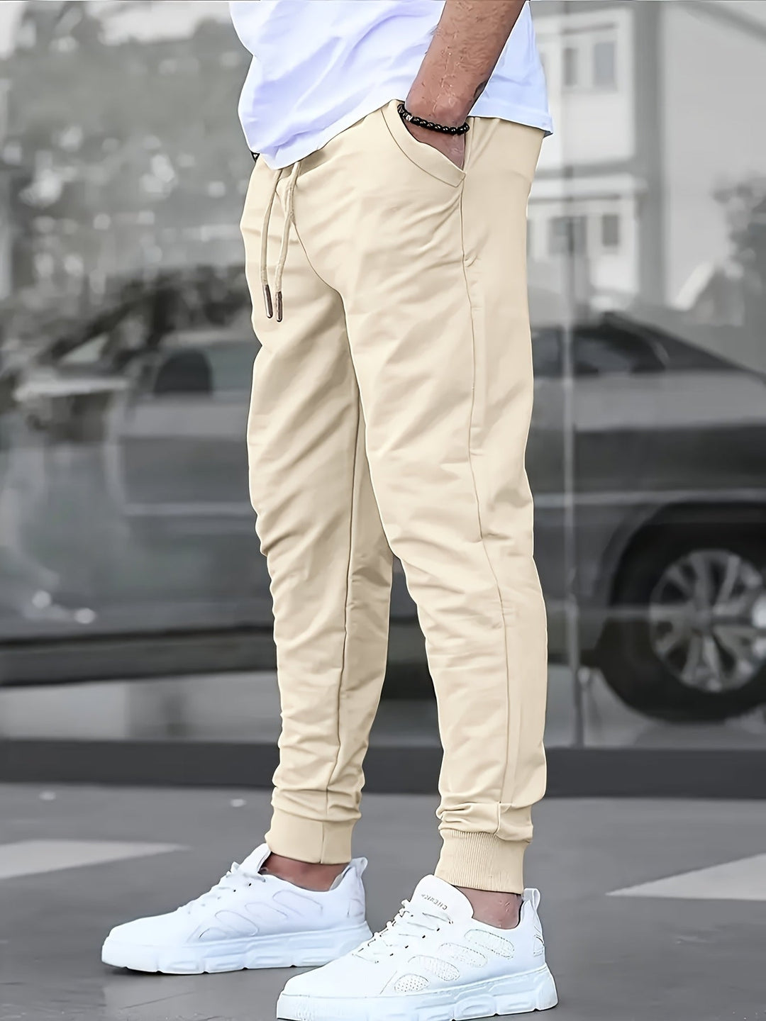 BRYNOUVELLE | PANTALON DE JOGGING À POCHES MULTIPLES POUR HOMMES
