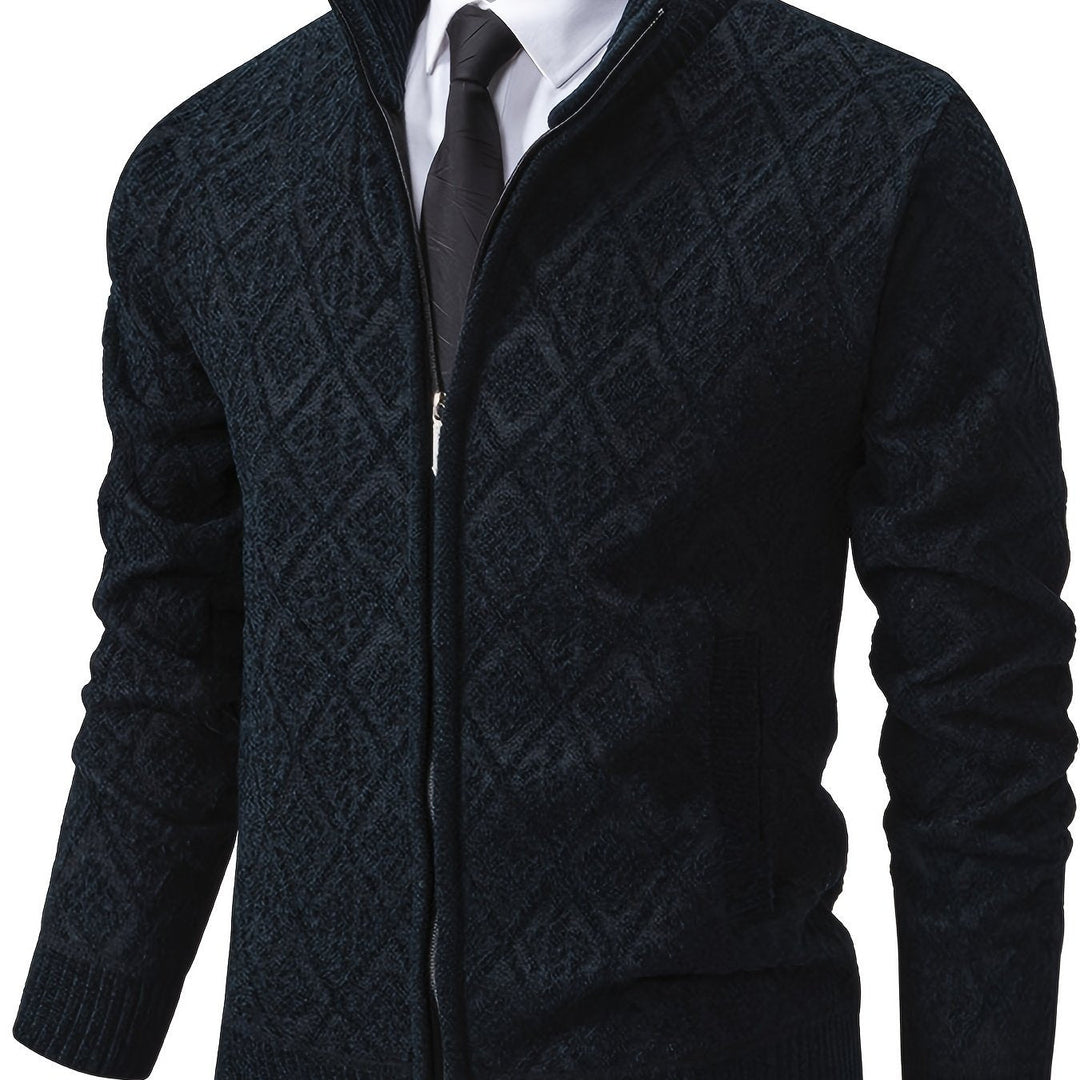 BRYNOUVELLE | PULL EN MAILLE GÉOMÉTRIQUE POUR HOMME