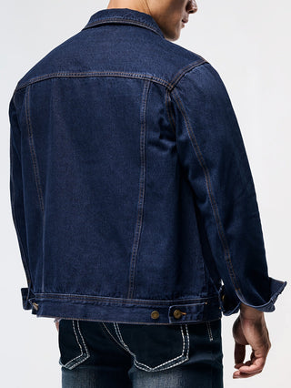 BRYNOUVELLE | Veste en Denim pour Hommes - Vêtement de Travail