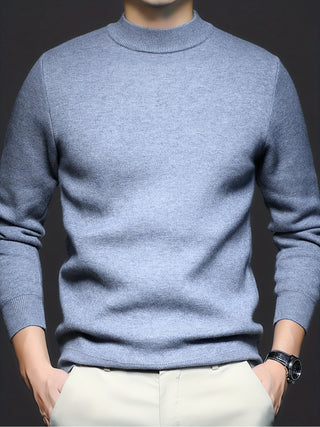 BRYNOUVELLE | Pull en Maille Coton à Col Roulé pour Hommes