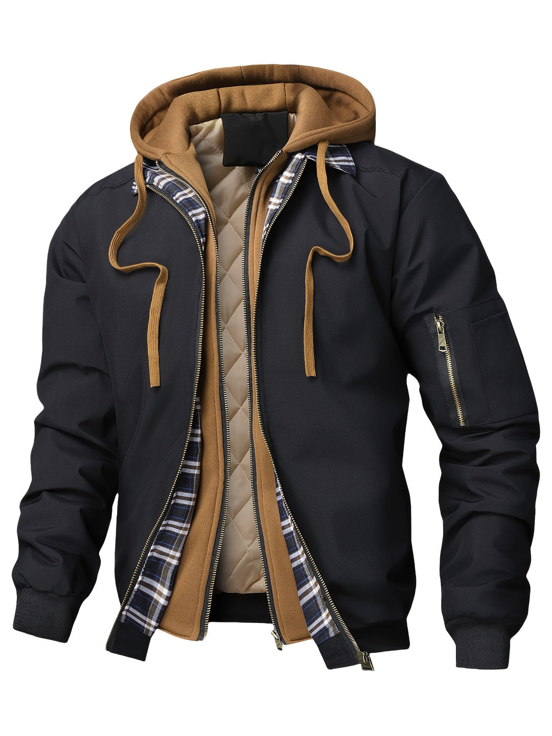 BRYNOUVELLE | Veste de travail à capuche pour homme