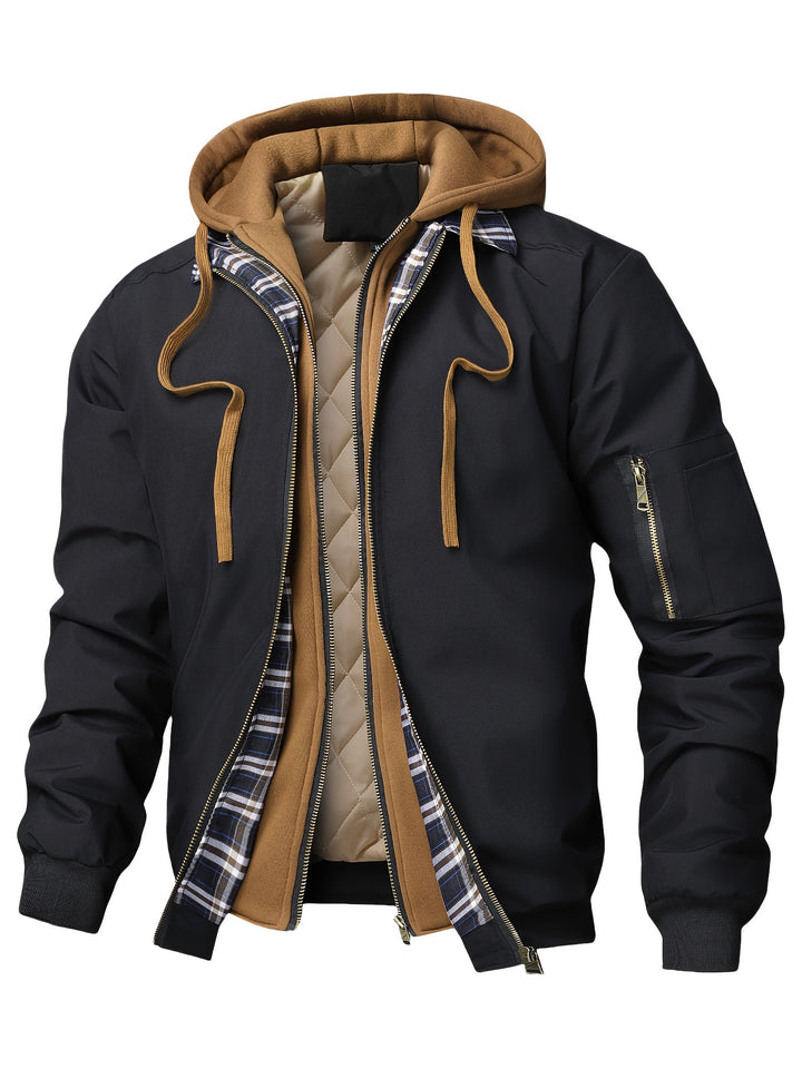 BRYNOUVELLE | Veste de travail à capuche pour homme