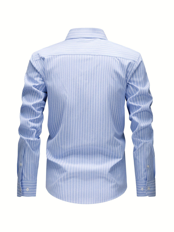 BRYNOUVELLE | Chemise Rayée en Coton pour Hommes