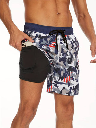 BRYNOUVELLE | SHORTS DE BAIN DE VACANCES POUR HOMMES