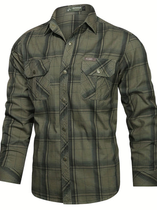 BRYNOUVELLE | Chemise en Coton à Revers pour Homme