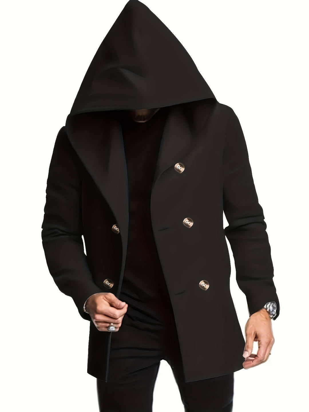 BRYNOUVELLE | Manteau Midi à Capuche pour Homme