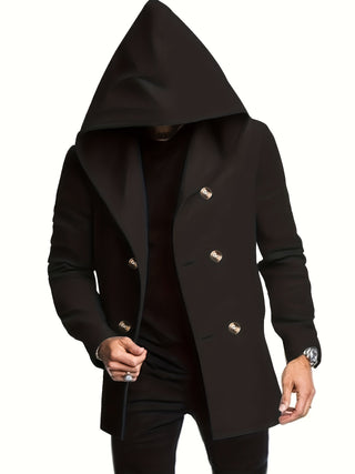 BRYNOUVELLE | Manteau Midi à Capuche pour Homme