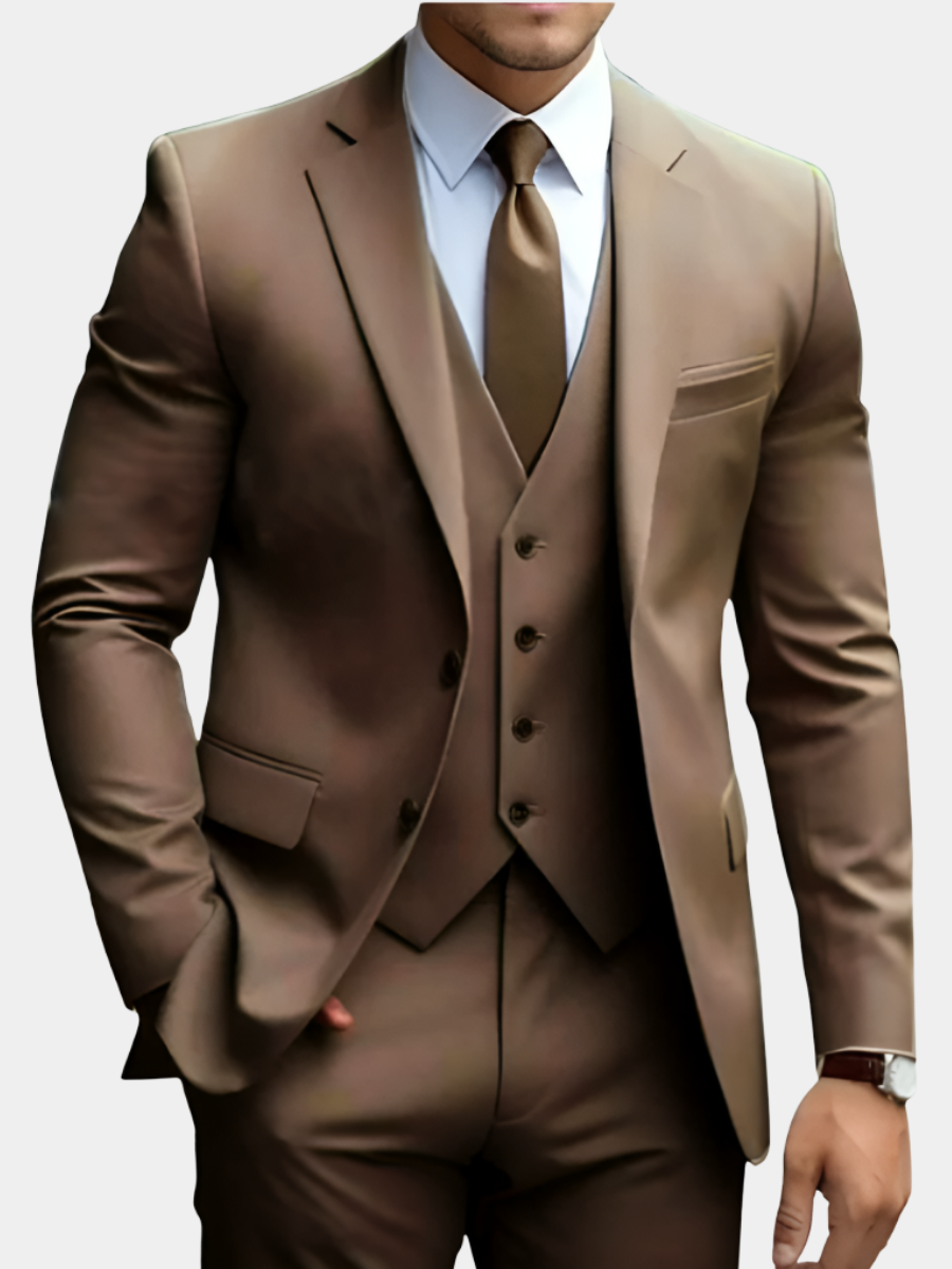BRYNOUVELLE | Ensemble de Costume Trois Pièces pour Hommes