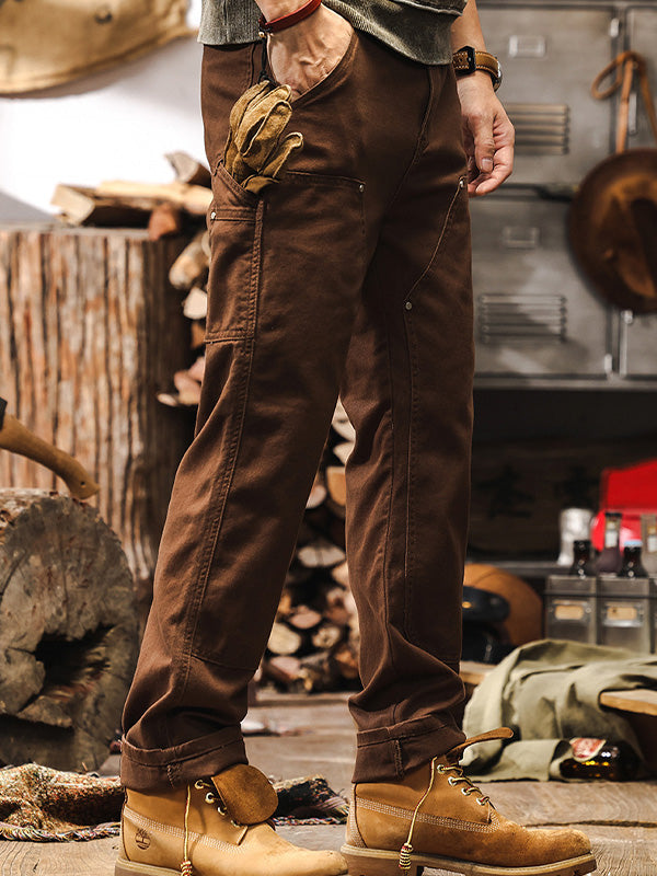 BRYNOUVELLE | PANTALON EN COTON UTILE POUR HOMME