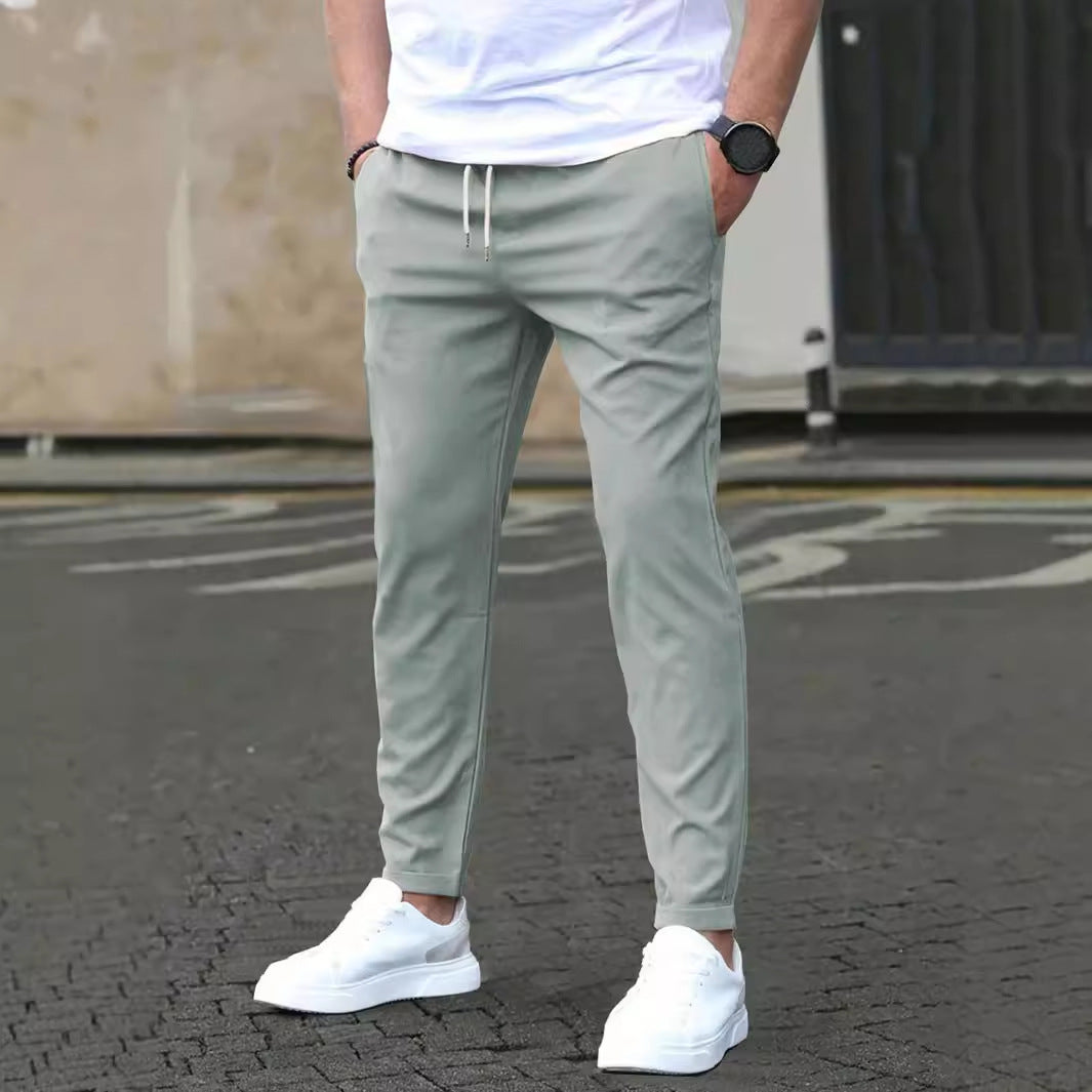 BRYNOUVELLE | PANTALONS À JAMBES DROITES POUR HOMMES