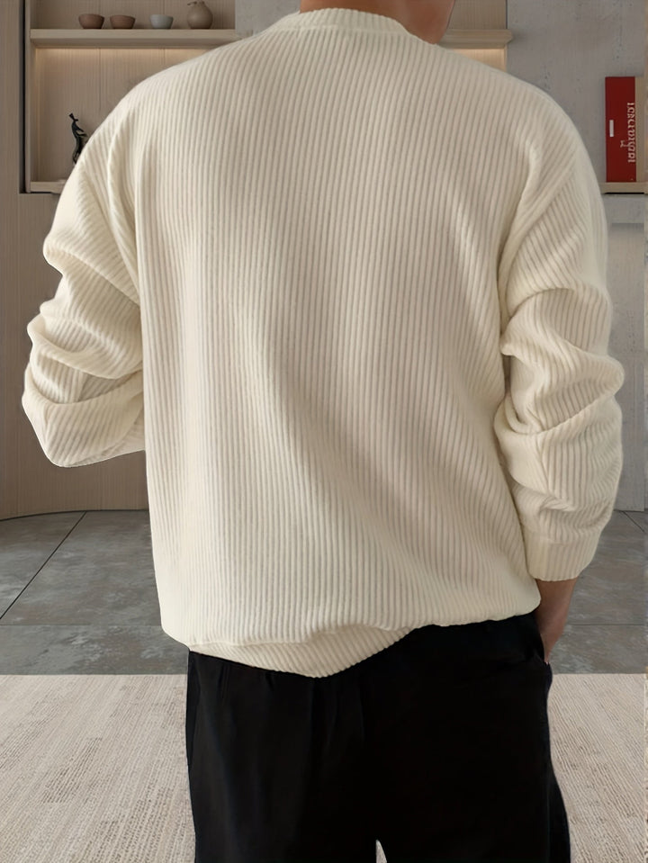 BRYNOUVELLE | PULL AMPLE EN MAILLE POUR HOMMES