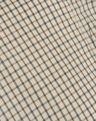 VESTE DE SURVÊTEMENT LIVIA CHECK BEIGE