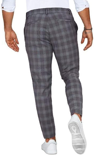 BRYNOUVELLE | CHINO À CARREAUX POUR HOMMES