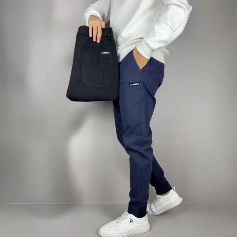 BRYNOUVELLE | PANTALON CARGO ÉLASTIQUE POUR HOMME PREMIUM