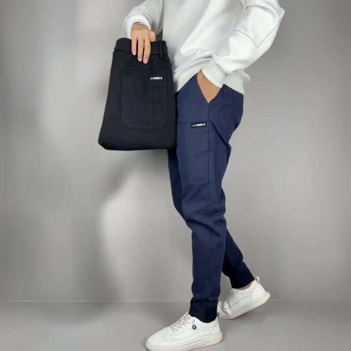 BRYNOUVELLE | PANTALON CARGO ÉLASTIQUE POUR HOMME PREMIUM