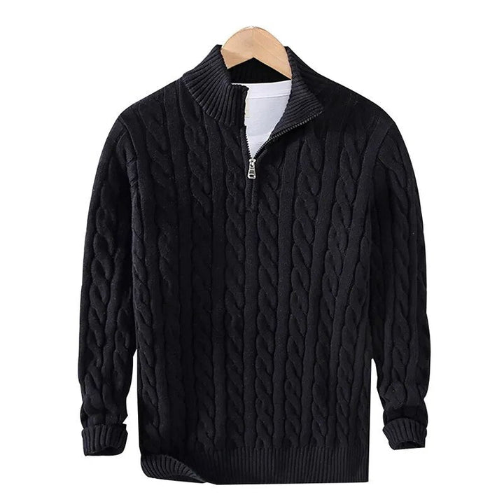 Jürgen | PULLOVER À ZIP QUART DE ZIP