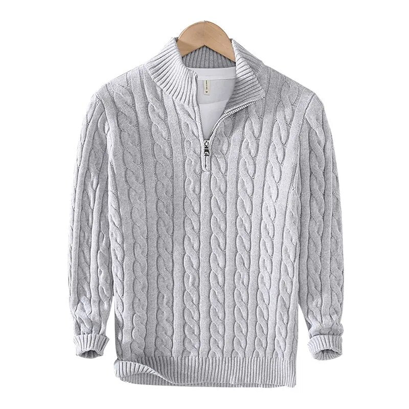 Jürgen | PULLOVER À ZIP QUART DE ZIP