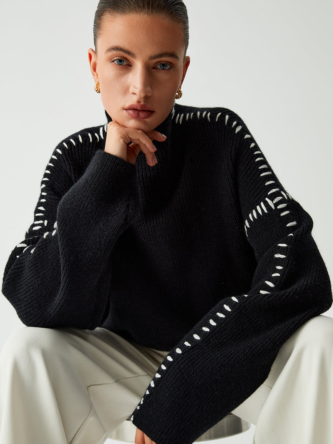 Pull oversize Inès