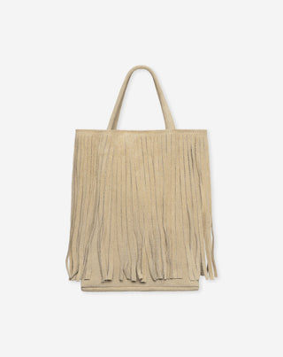 SAC EN SUÈDE À FRANGES ROMI BEIGE