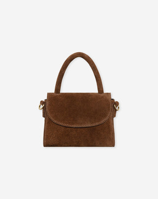 SAC EN SUÉDINE MILOU BRUN