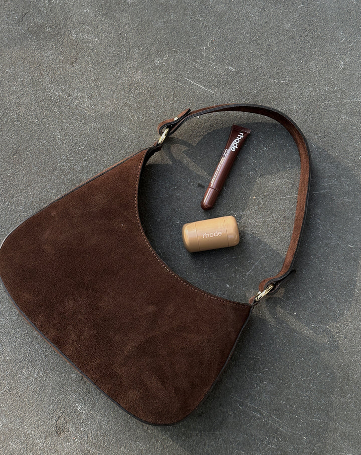 SAC EN SUEDE VIVIAN MARRON