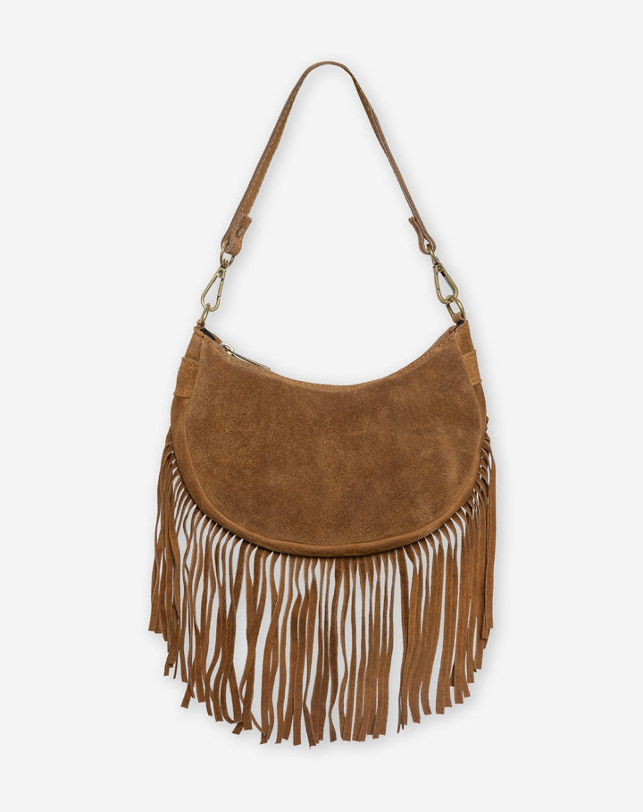 SAC EN SUÉDINE À FRANGES NAOMY CAMEL