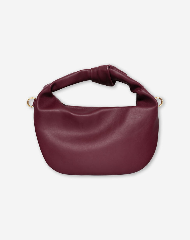 SAC KNOTTÉ MIMMI BORDEAUX