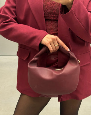 SAC KNOTTÉ MIMMI BORDEAUX