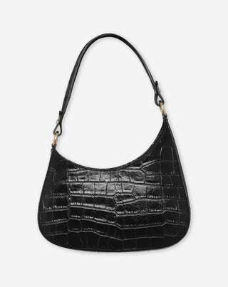SAC CROCO VIVIAN NOIR