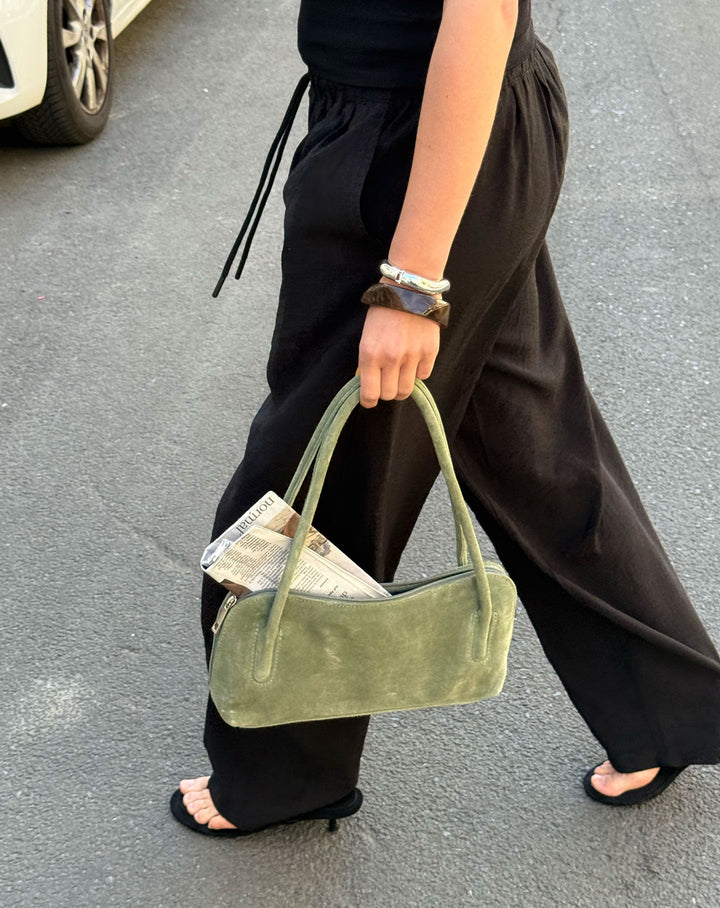 SAC EN SUÉDINE BLAIR OLIVE