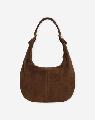 SAC EN SUEDE KIKI MARRON