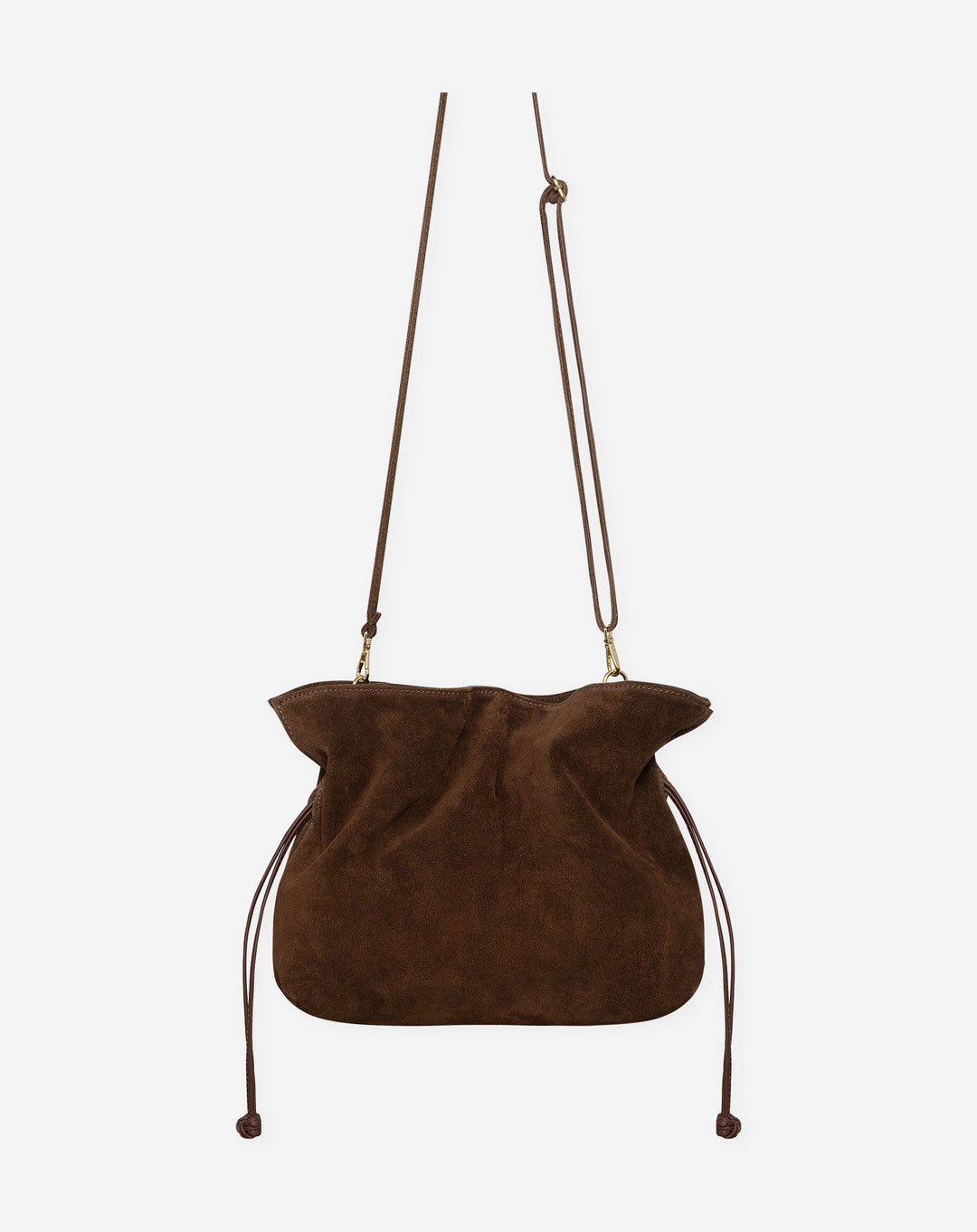 SAC EN SUEDE LOUISE MARRON