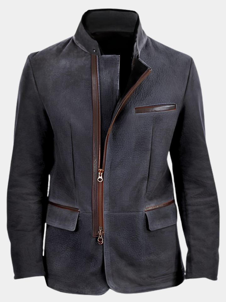 BRYNOUVELLE | Veste en Daim pour Homme - Modèle Terrain