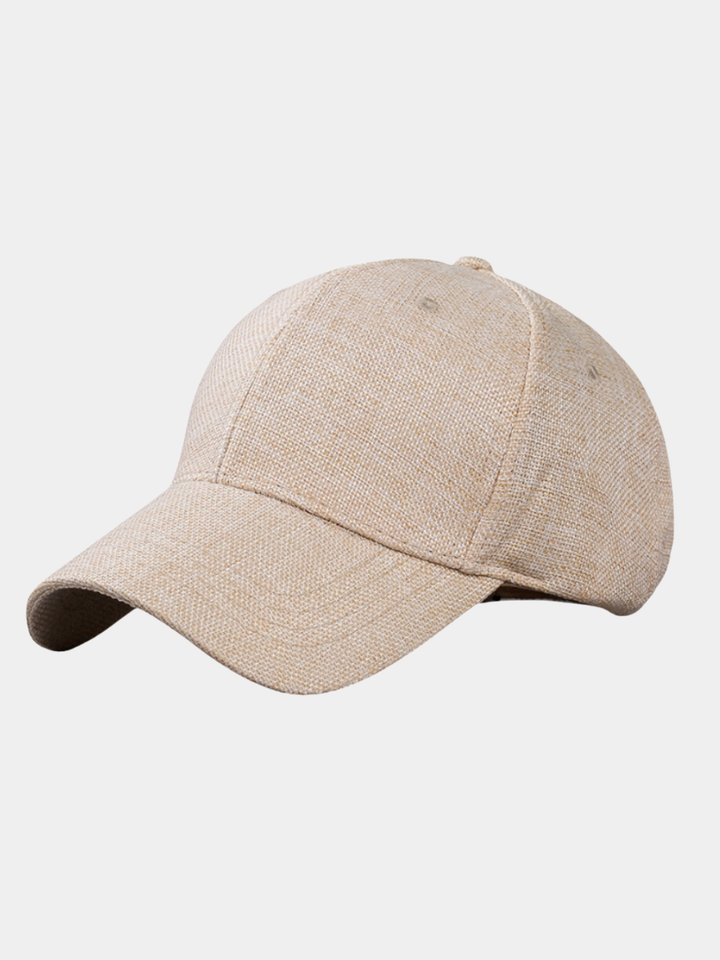 BRYNOUVELLE | CASQUETTE CLASSIQUE EN LIN POUR HOMMES