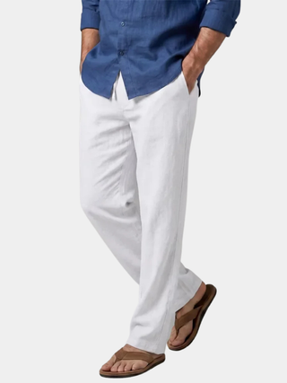BRYNOUVELLE | PANTALON DÉCONTRACTÉ EN LIN POUR HOMMES