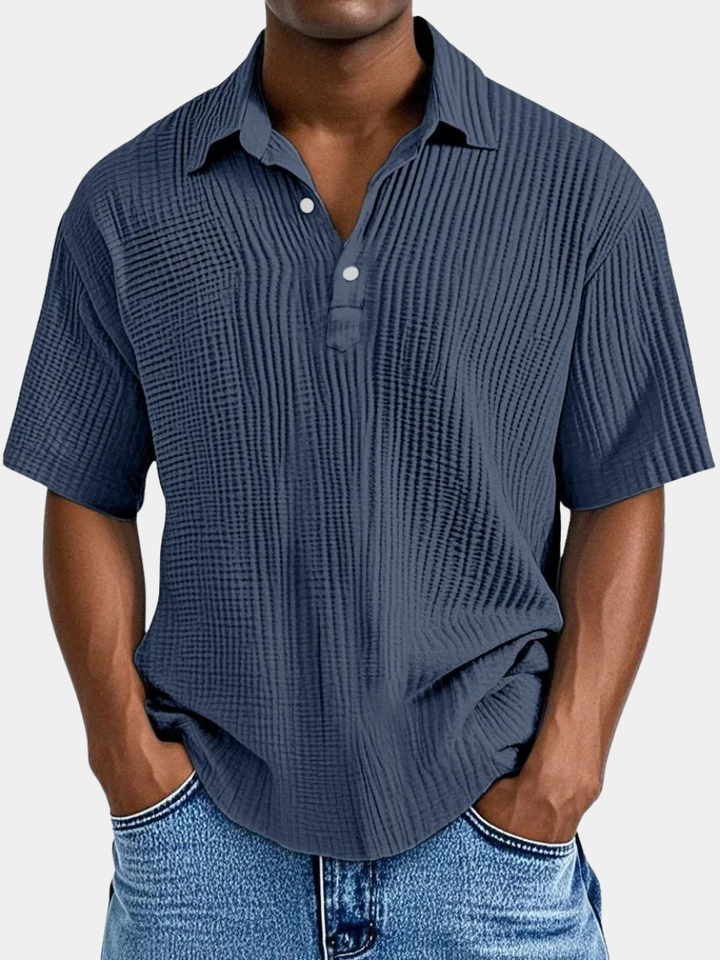 BRYNOUVELLE | Chemise Vintage Texturée pour Homme