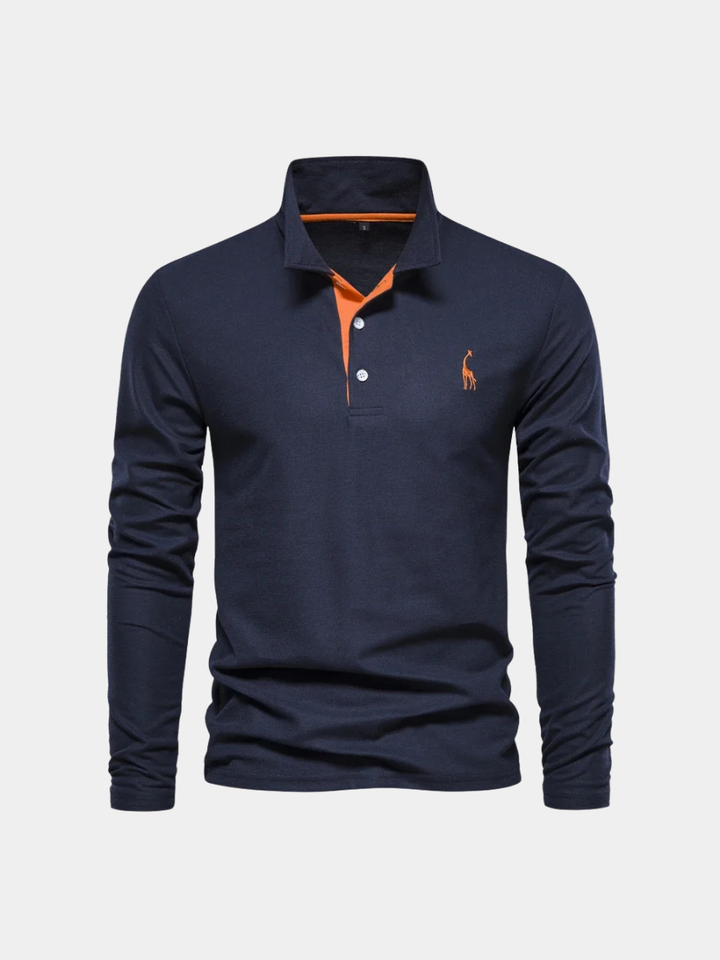 BRYNOUVELLE | T-Shirt à Manches Longues avec Col pour Homme
